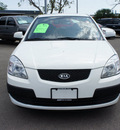 kia rio5 2009 white hatchback lx gasoline 4 cylinders front wheel drive automatic with overdrive 76087