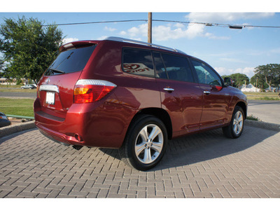 toyota highlander 2010 dk  red suv limited gasoline 6 cylinders all whee drive automatic 78006