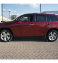 toyota highlander 2010 dk  red suv limited gasoline 6 cylinders all whee drive automatic 78006