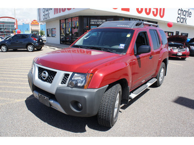 nissan xterra 2010 dk  red suv gasoline 6 cylinders 2 wheel drive automatic 78552