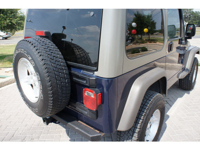 jeep wrangler 2005 patriot blue pearlc suv sport gasoline 6 cylinders 4 wheel drive 6 speed manual 78006