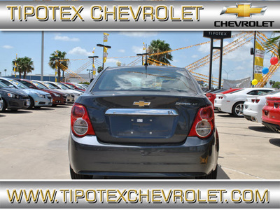 chevrolet sonic 2012 dk  gray sedan lt gasoline 4 cylinders front wheel drive automatic 78521