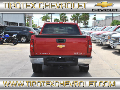 chevrolet silverado 1500 2012 red lt flex fuel 8 cylinders 2 wheel drive automatic 78521