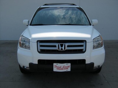 honda pilot 2007 white suv ex l gasoline 6 cylinders front wheel drive automatic 78577