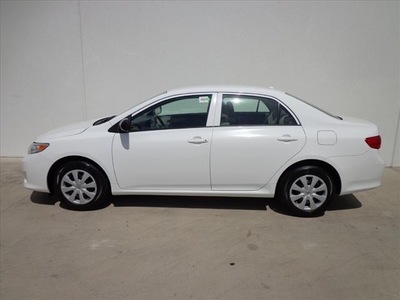 toyota corolla 2010 white sedan 4dr sdn mt gasoline 4 cylinders front wheel drive automatic 78577