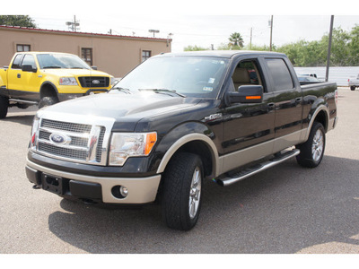 ford f 150 2010 black lariat flex fuel 8 cylinders 4 wheel drive automatic 78539