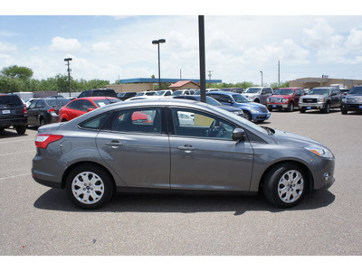 ford focus 2012 gray sedan se flex fuel 4 cylinders front wheel drive automatic 78539