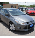 ford focus 2012 gray sedan se flex fuel 4 cylinders front wheel drive automatic 78539