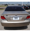 toyota camry 2006 tan sedan le gasoline 4 cylinders front wheel drive automatic with overdrive 77539