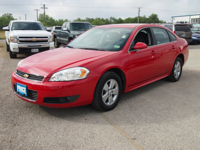 chevrolet impala 2011 red sedan lt fleet flex fuel 6 cylinders front wheel drive automatic 78064