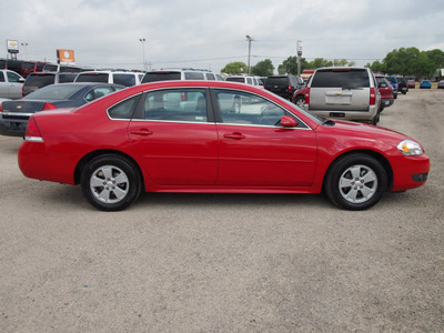 chevrolet impala 2011 red sedan lt fleet flex fuel 6 cylinders front wheel drive automatic 78064