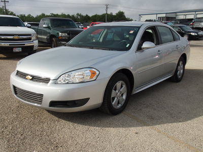 chevrolet impala 2011 silver sedan lt fleet flex fuel 6 cylinders front wheel drive automatic 78064