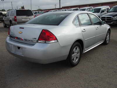 chevrolet impala 2011 silver sedan lt fleet flex fuel 6 cylinders front wheel drive automatic 78064