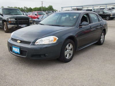 chevrolet impala 2011 gray sedan lt fleet flex fuel 6 cylinders front wheel drive automatic 78064