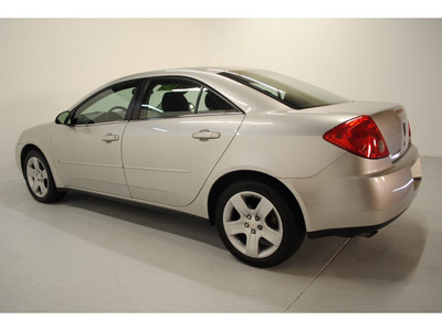 pontiac g6 2008 silver sedan gasoline 4 cylinders front wheel drive automatic 77025