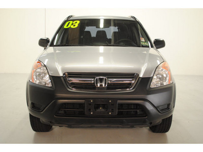 honda cr v 2003 silver suv lx gasoline 4 cylinders dohc front wheel drive automatic with overdrive 77025