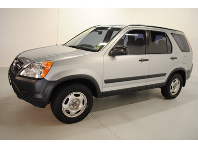 honda cr v 2003 silver suv lx gasoline 4 cylinders dohc front wheel drive automatic with overdrive 77025