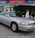 lincoln town car 2011 silver sedan limited flex fuel 8 cylinders rear wheel drive automatic 75070