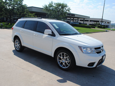 dodge journey 2012 white suv r t flex fuel 6 cylinders all whee drive automatic 76011