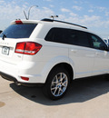 dodge journey 2012 white suv r t flex fuel 6 cylinders all whee drive automatic 76011