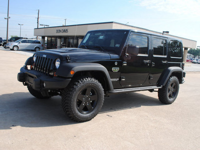 jeep wrangler unlimited 2012 black suv rubicon mw3 gasoline 6 cylinders 4 wheel drive automatic 76011