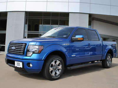 ford f 150 2011 blue flame metallic gasoline 6 cylinders 2 wheel drive automatic 76011