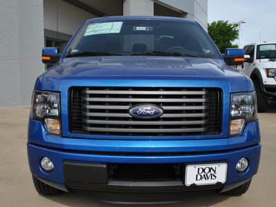 ford f 150 2011 blue flame metallic gasoline 6 cylinders 2 wheel drive automatic 76011