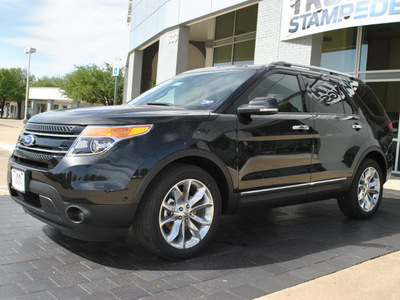 ford explorer 2011 black suv limited gasoline 6 cylinders front wheel drive automatic 76011