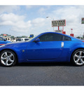 nissan 350z 2006 blue coupe enthusiast gasoline 6 cylinders rear wheel drive automatic 76543
