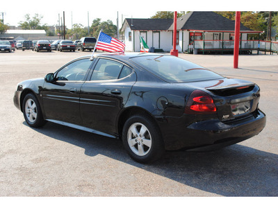 pontiac grand prix 2007 black sedan gasoline 6 cylinders front wheel drive automatic 77008