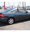 honda accord 2005 gray coupe ex v 6 gasoline 6 cylinders front wheel drive automatic 77008