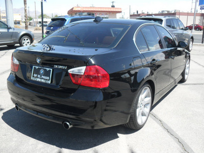 bmw 335i 2008 black sedan 335i gasoline 6 cylinders rear wheel drive automatic 79925