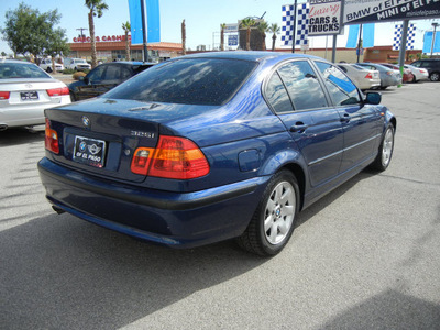 bmw 325i 2003 blue sedan gasoline 6 cylinders rear wheel drive automatic 79925