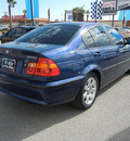 bmw 325i 2003 blue sedan gasoline 6 cylinders rear wheel drive automatic 79925