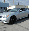 infiniti g37 2008 silver coupe gasoline 6 cylinders rear wheel drive automatic 79925