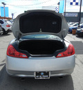 infiniti g37 2008 silver coupe gasoline 6 cylinders rear wheel drive automatic 79925