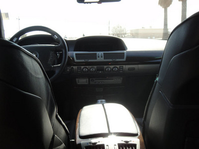 bmw 7 series 2008 black sedan 750li gasoline 8 cylinders rear wheel drive automatic 79925