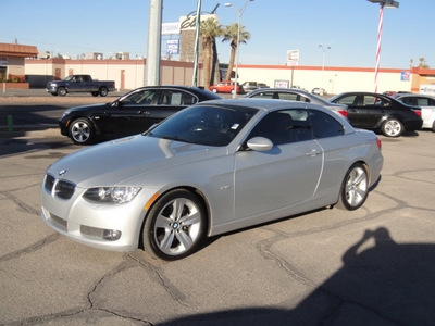bmw 3 series 2007 silver 335i gasoline 6 cylinders rear wheel drive automatic 79925