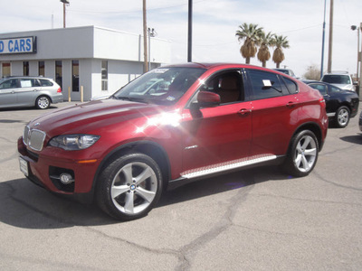 bmw x6 2009 red suv xdrive50i 8 cylinders all whee drive automatic 79925