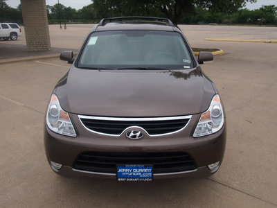 hyundai veracruz 2012 brown limited gasoline 6 cylinders front wheel drive 6 speed automatic 76049