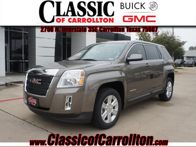 gmc terrain 2012 brown suv sle 1 flex fuel 4 cylinders front wheel drive not specified 75007