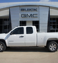 gmc sierra 1500 2012 white flex fuel 8 cylinders 4 wheel drive not specified 75007