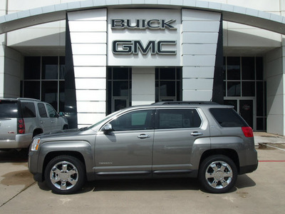 gmc terrain 2012 steel gray suv slt 1 flex fuel 6 cylinders front wheel drive automatic 75007