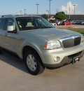 lincoln aviator 2003 beige suv luxury gasoline 8 cylinders rear wheel drive 5 speed automatic 75007