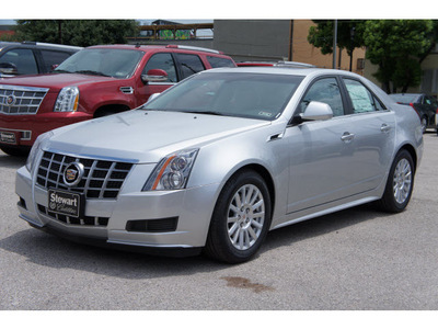 cadillac cts 2012 silver sedan 3 0l luxury gasoline 6 cylinders rear wheel drive automatic 77002