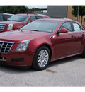 cadillac cts 2012 red sedan 3 0l gasoline 6 cylinders rear wheel drive automatic 77002