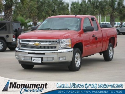 chevrolet silverado 1500 2012 red pickup truck lt flex fuel 8 cylinders 2 wheel drive 6 speed automatic 77503