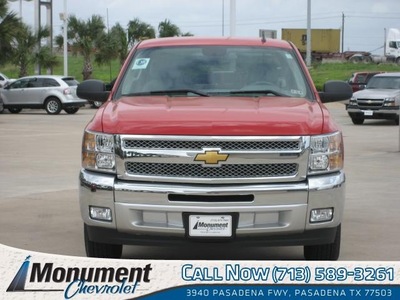 chevrolet silverado 1500 2012 red pickup truck lt flex fuel 8 cylinders 2 wheel drive 6 speed automatic 77503