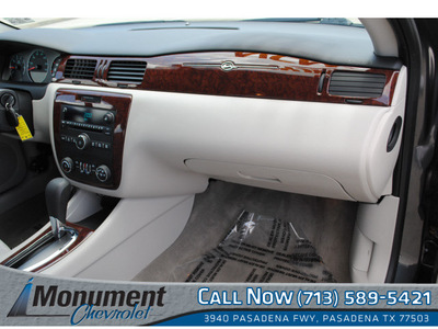 chevrolet impala 2010 gray sedan lt flex fuel 6 cylinders front wheel drive 4 speed automatic 77503