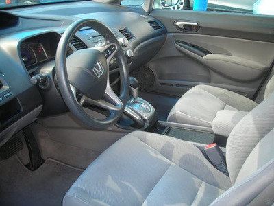 honda civic 2010 silver sedan lx gasoline 4 cylinders front wheel drive automatic 79936